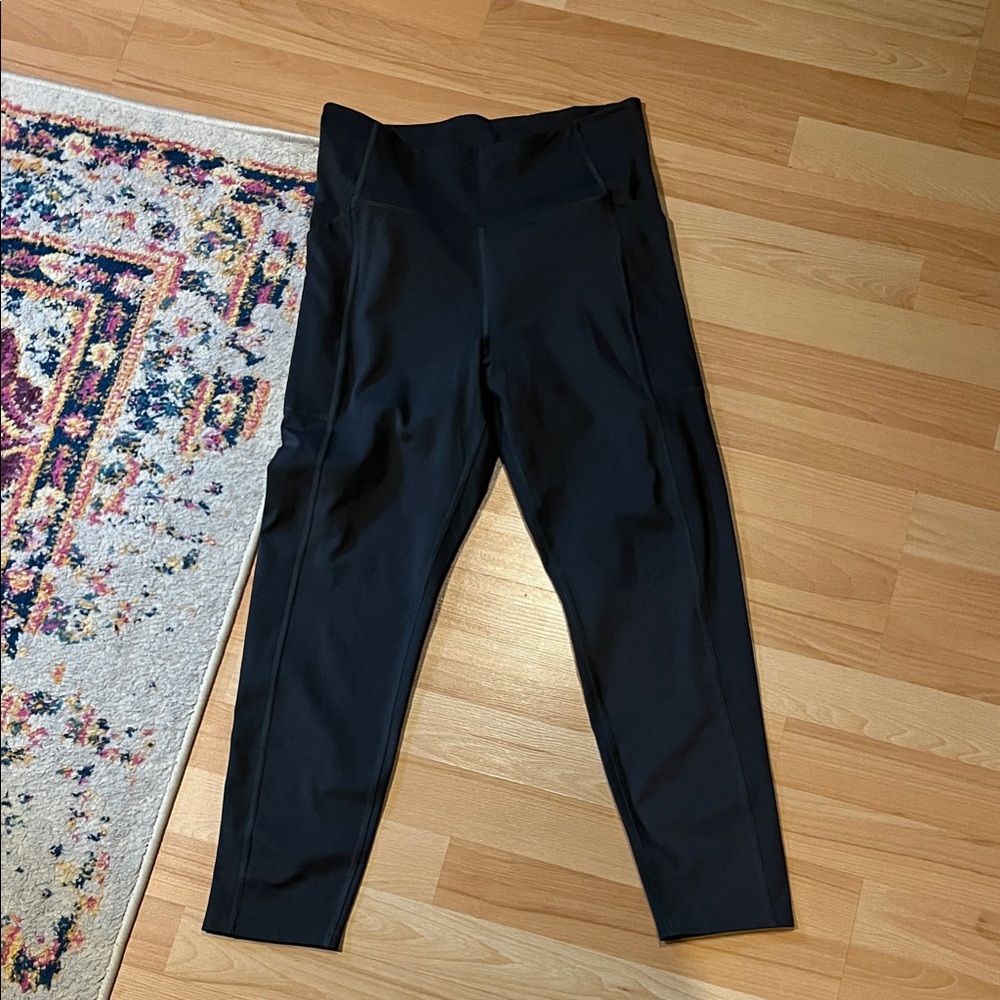 girlfriend collective grey High-Rise Pocket Leggings